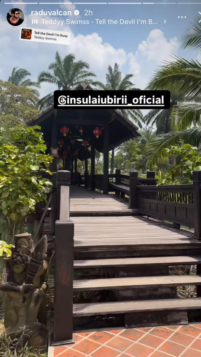 Imagini inedite din culisele emisiunii Insula Iubirii! Radu Vâlcan, fotografii de colecție