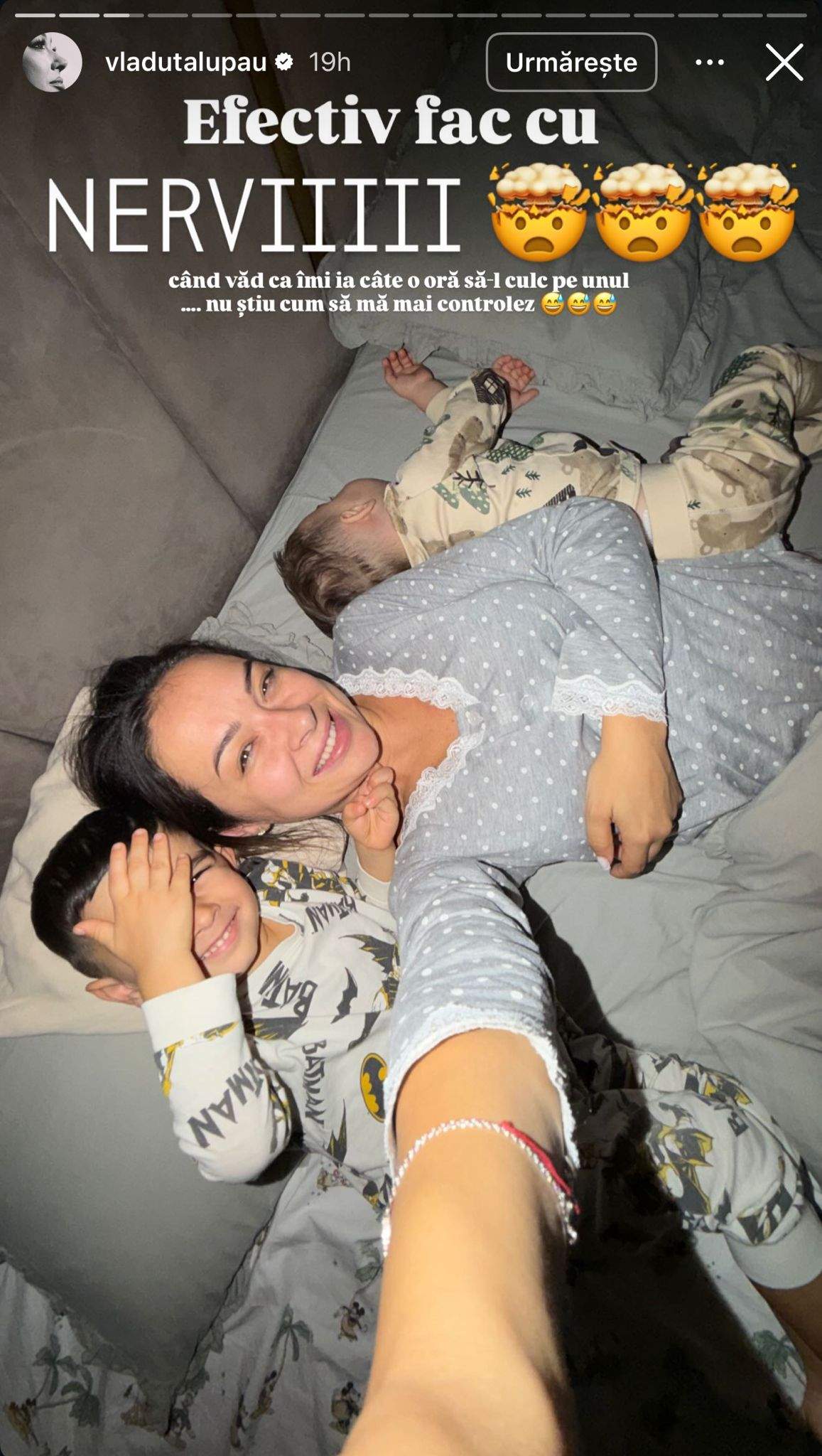 Mesajul scris de Vlăduța Lupău