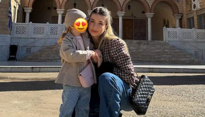 Maria Iordănescu, alături de fiica ei