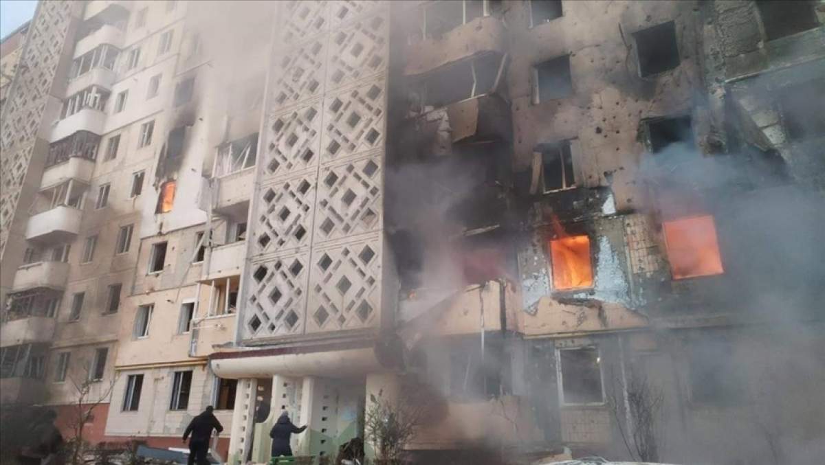 bloc distrus în Harkov