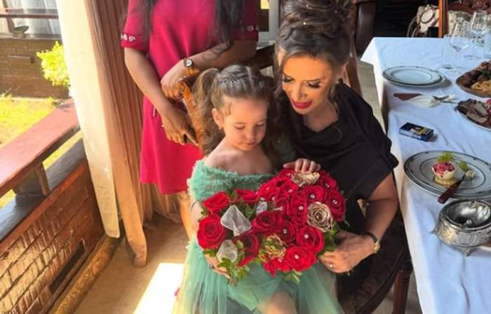 Mara Bănică și fiica ei