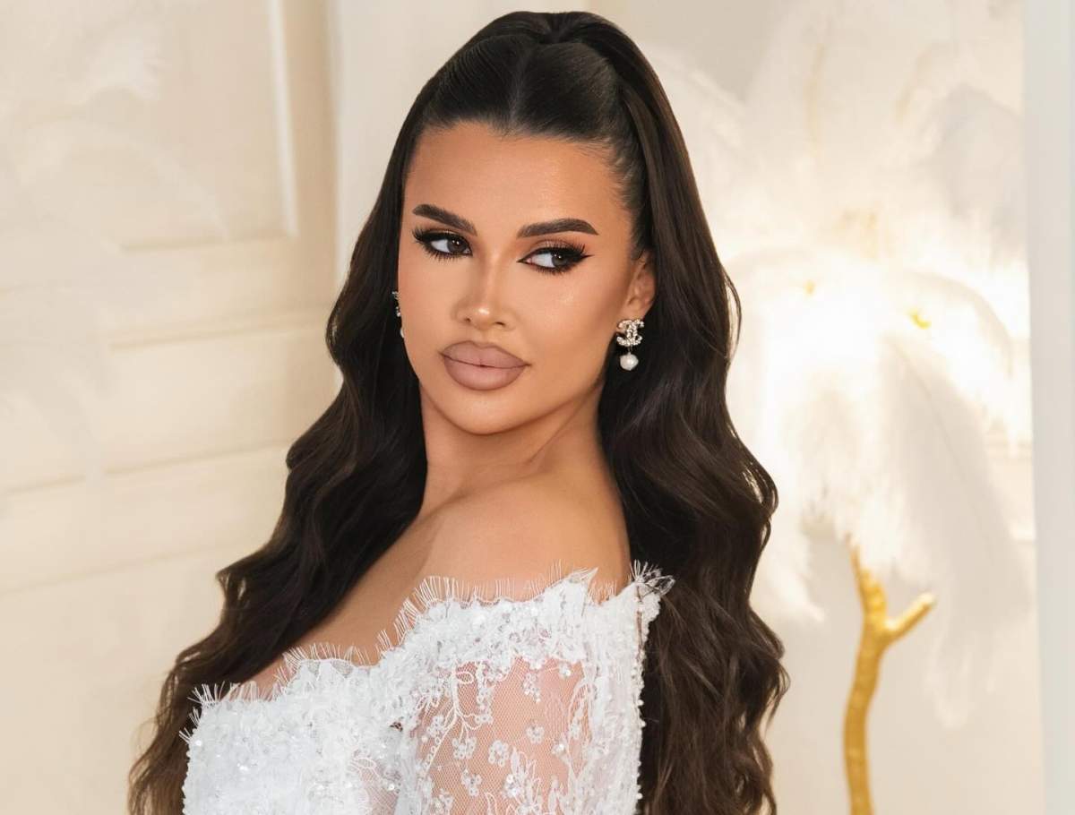 Andra Volos, în mireasă