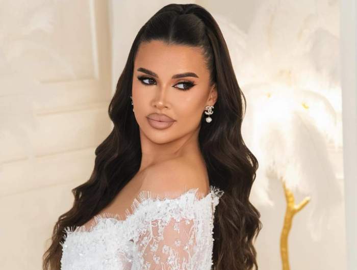 Andra Volos, în mireasă