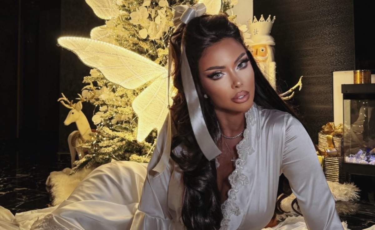 Loredana Chivu, lângă brad