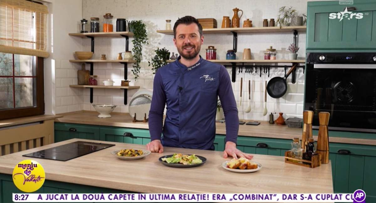 Salata crocantă de pui. Rețeta delicioasă a lui Chef Horia Manea