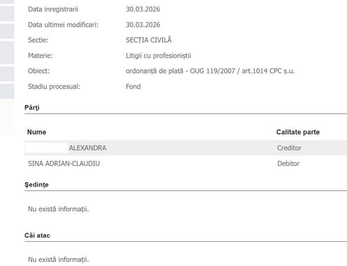 EXCLUSIV | Adi Sînă, acuzat de o nouă țeapă! S-a lăsat cu dosar