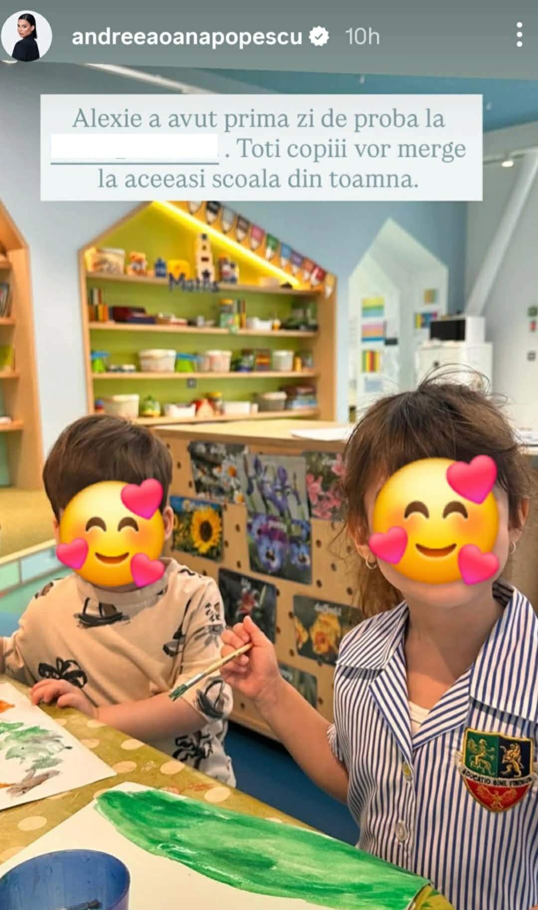 Alexie și Anastasia, copiii Andreei Popescu