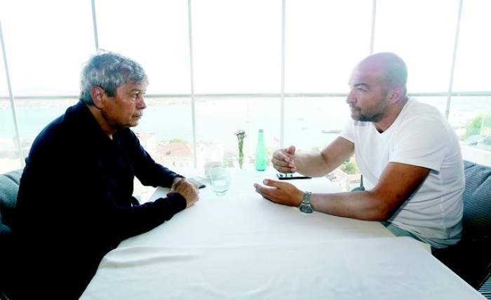 Mircea Lucescu si Yalcin Uygun