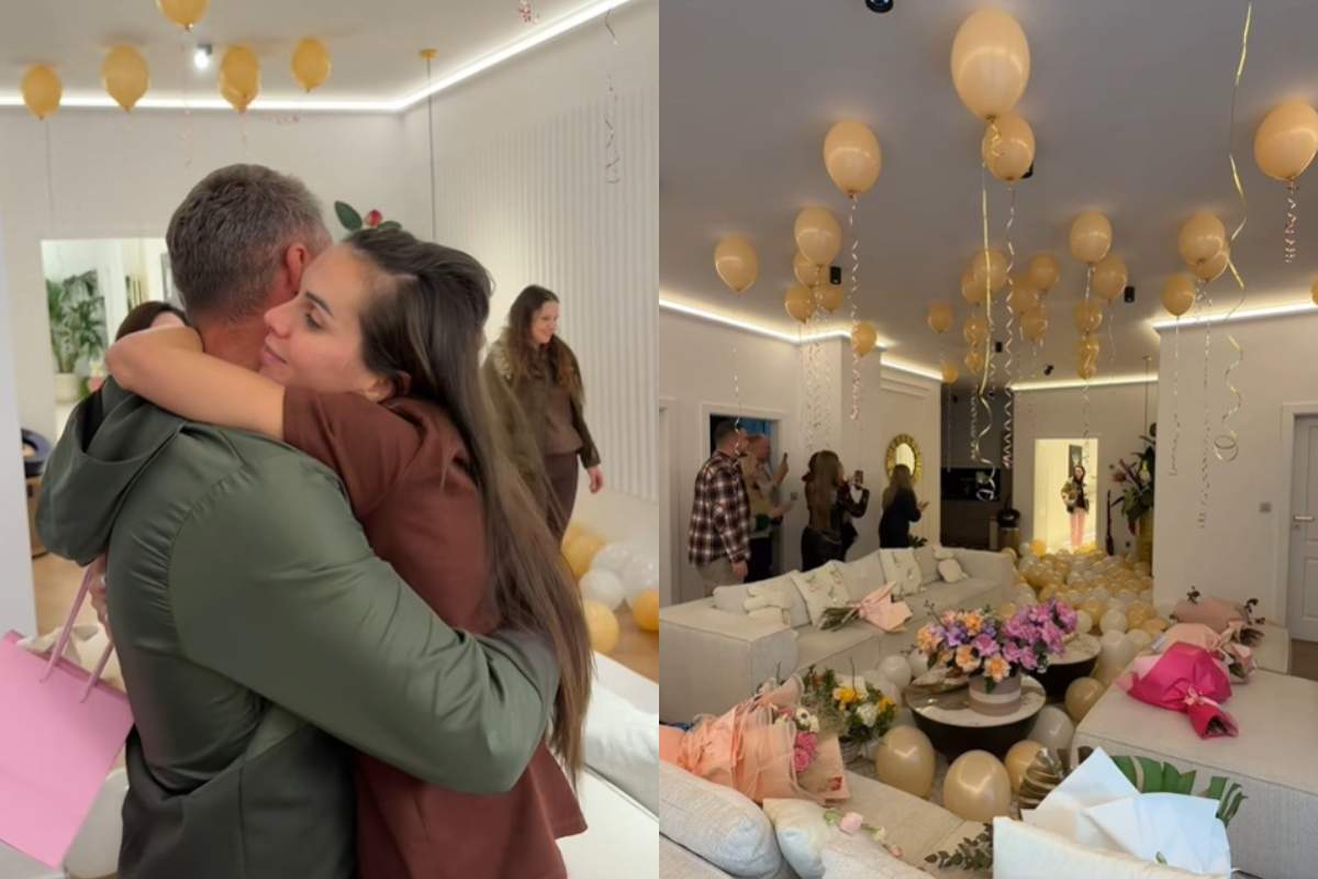 Georgiana Lobonț, surpriză de proporții, de ziua ei de naștere. A rămas fără cuvinte când a văzut ce i-au pregătit cei dragi