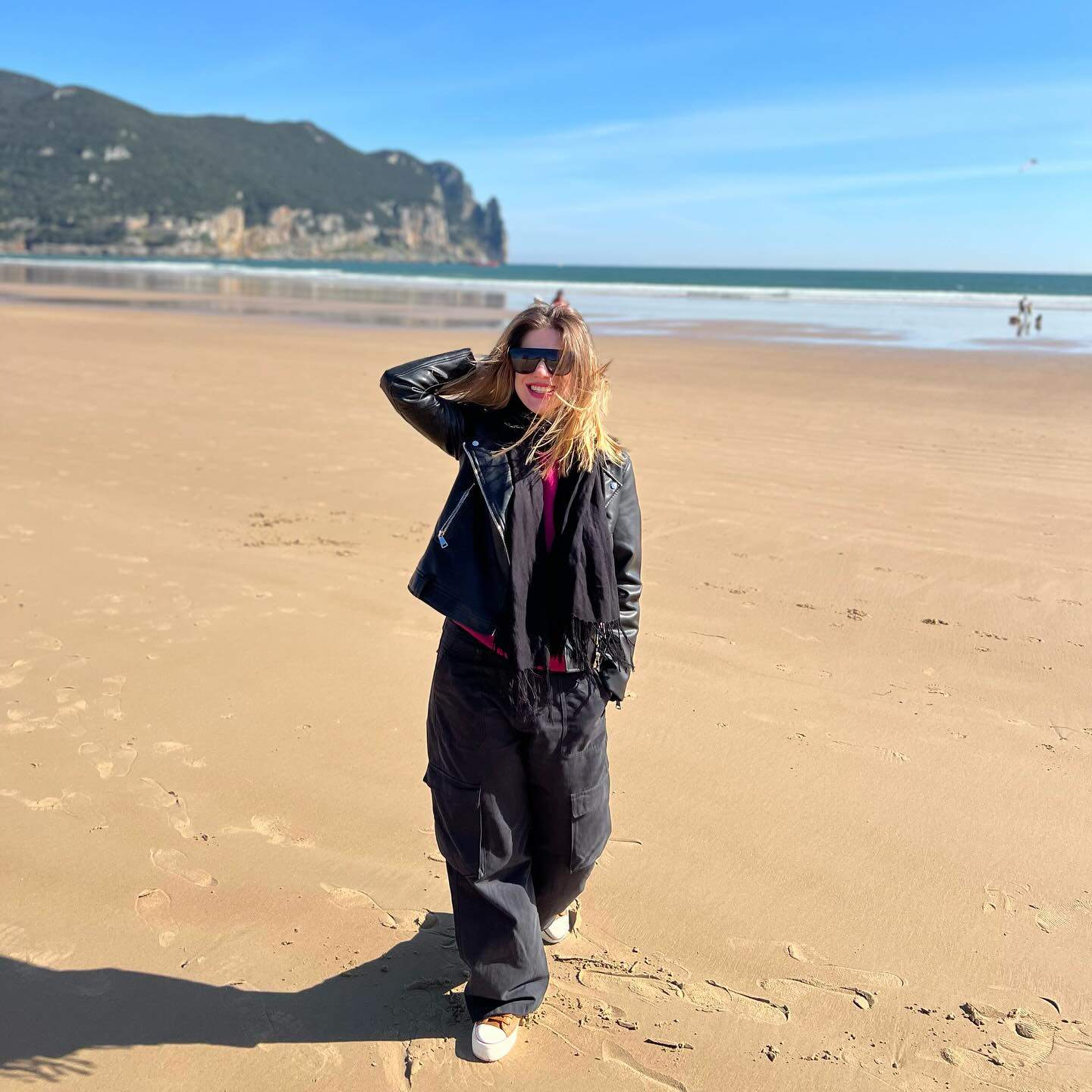 Tily Nicullae pe plaja