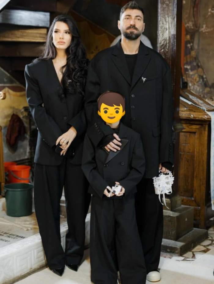 raluca ogica, adrian ropotan si fiul lor