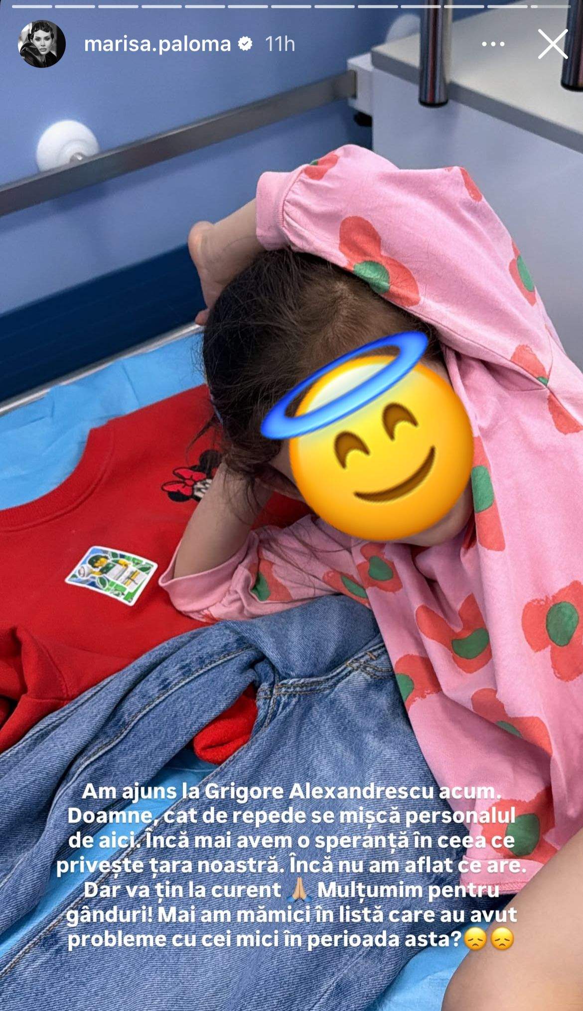 Iris, fiica Marisei Paloma