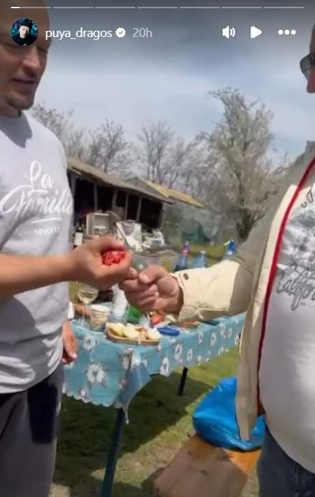 Imagini de senzație, de Paște, cu Puya, la casa de la țară. Cum a petrecut artistul sărbătorile