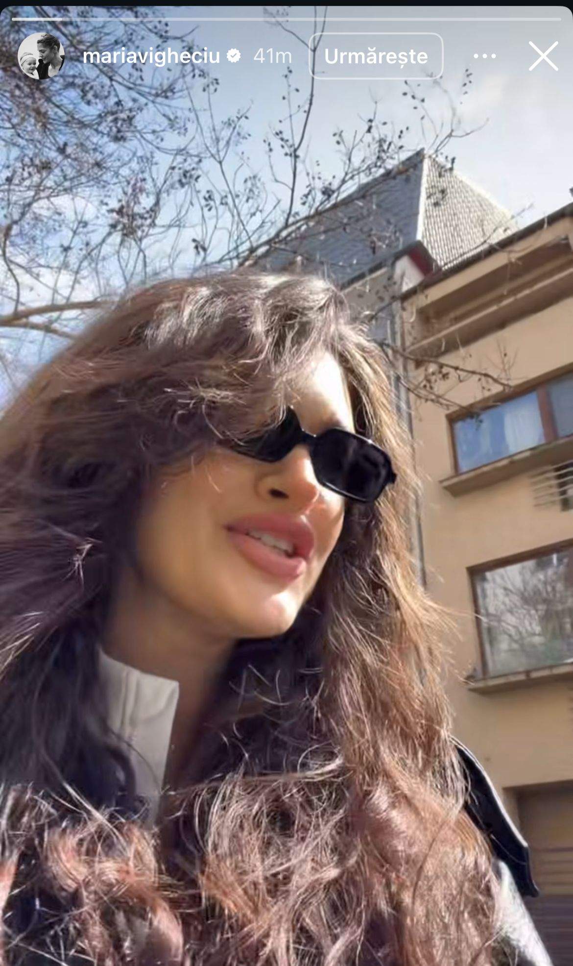 Maria Vigheciu, pe stradă