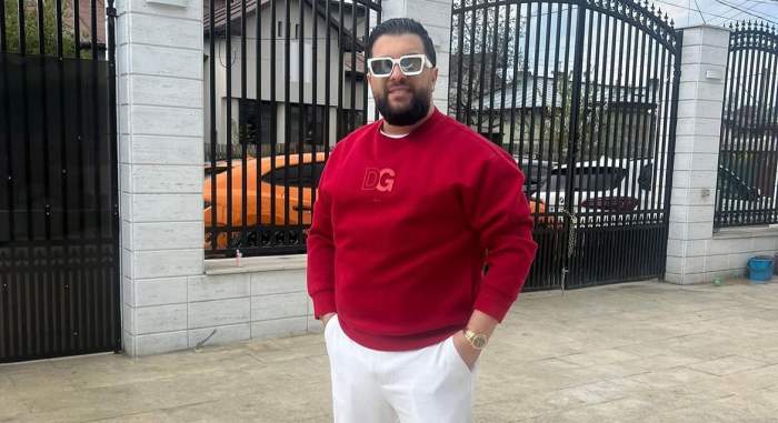 Tzancă Uraganu, în bluză roșie