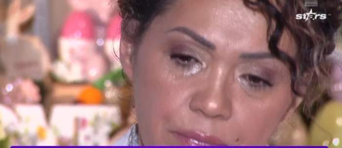 Minodora, în lacrimi