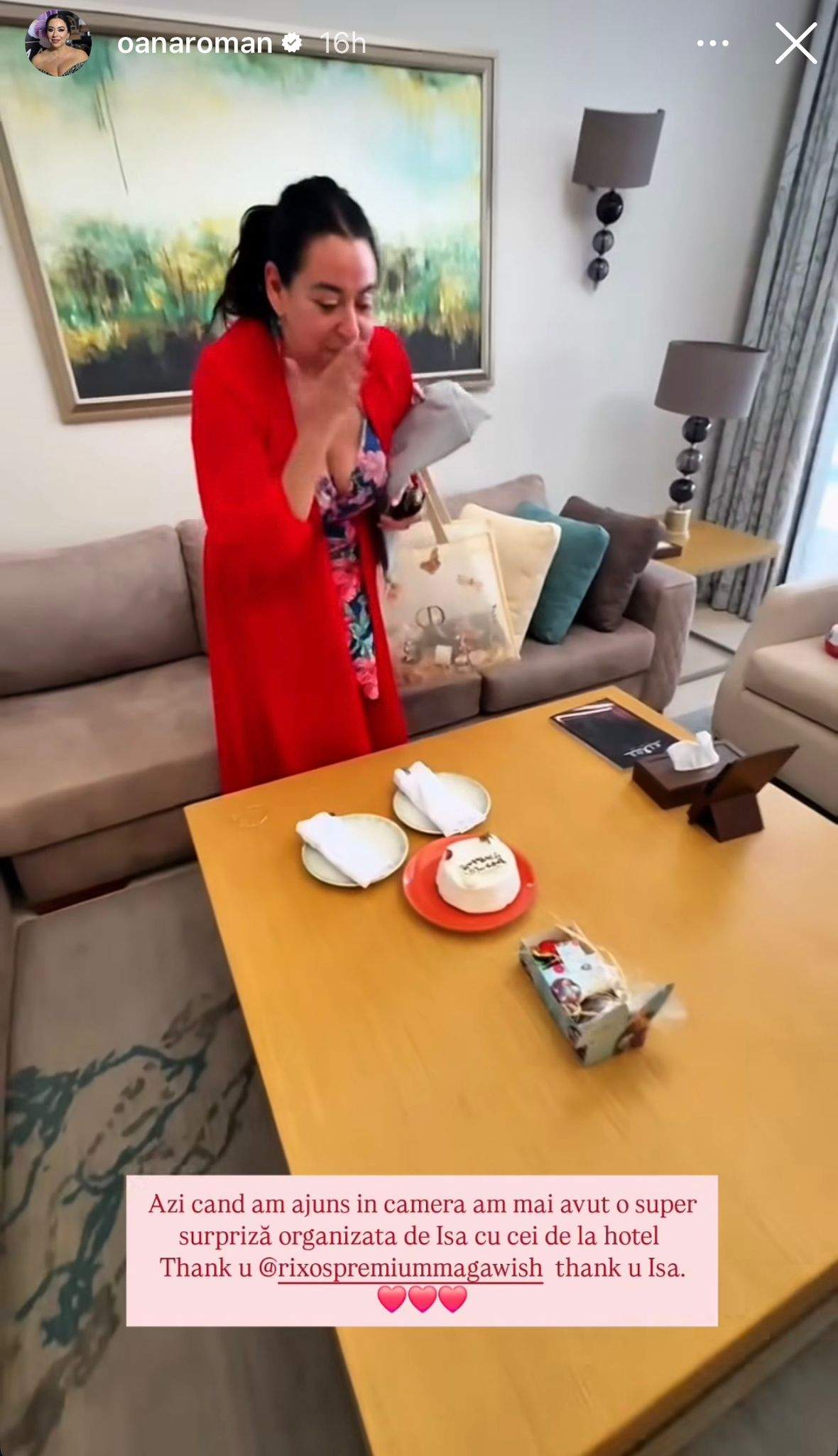 Oana Roman a implit 50 de ani