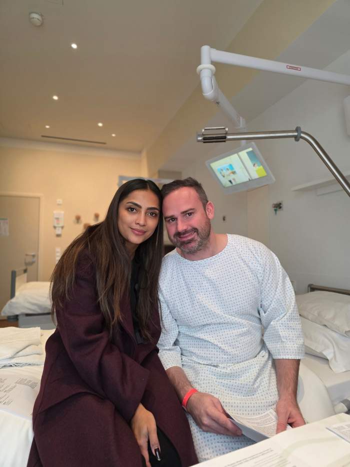 Bella Santiago si Nicu in spital