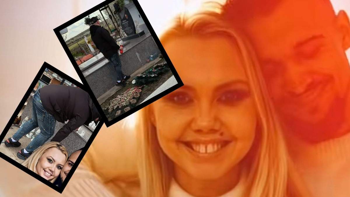 Colaj foto cu Denisa Răducu și Cătălin Arabu