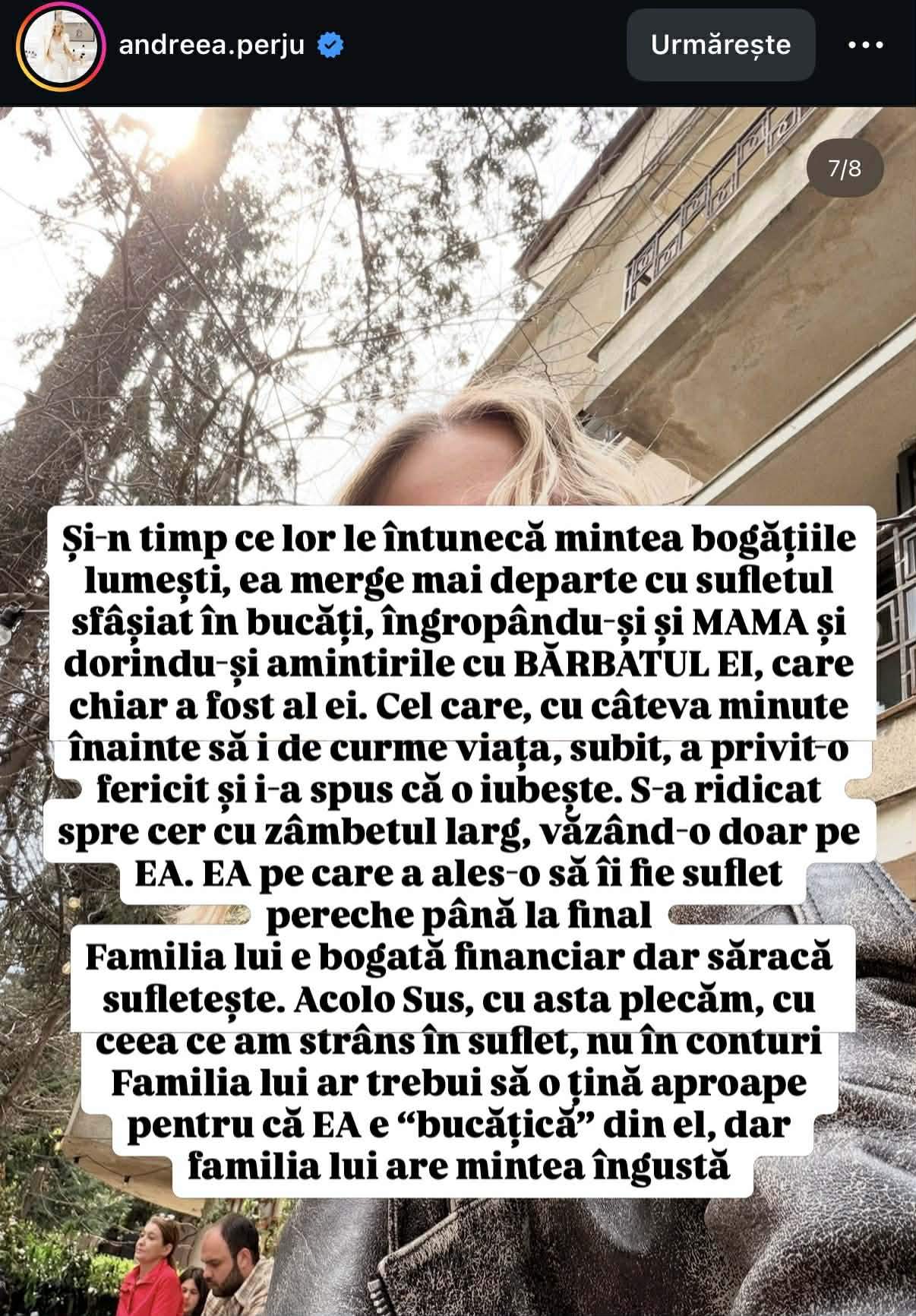 Andreea Perju, despre umilințele îndurate de Mihaela Rădulescu! Cum comentează reacțiile familiei lui Felix Baumgartner