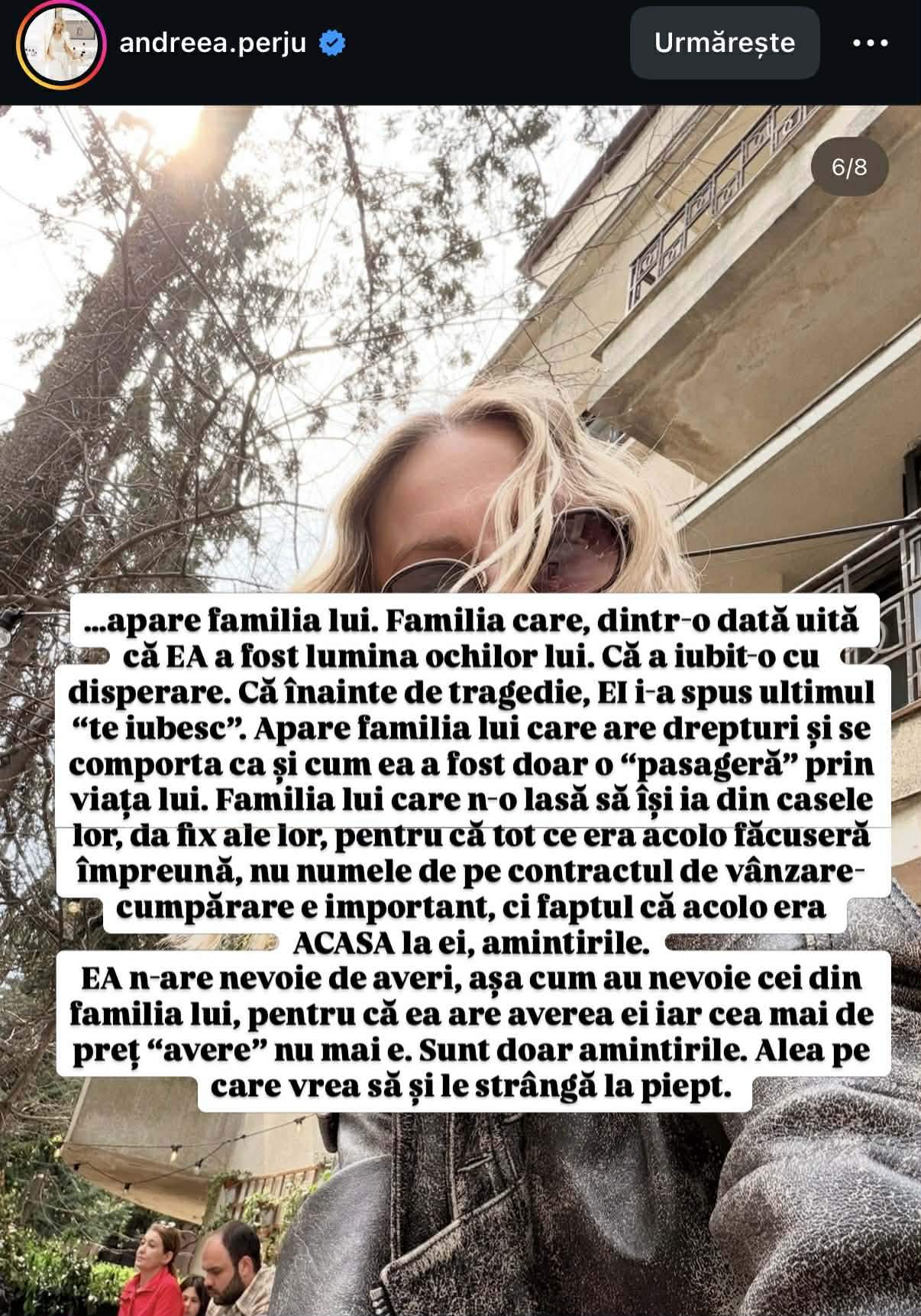 Andreea Perju, despre umilințele îndurate de Mihaela Rădulescu! Cum comentează reacțiile familiei lui Felix Baumgartner