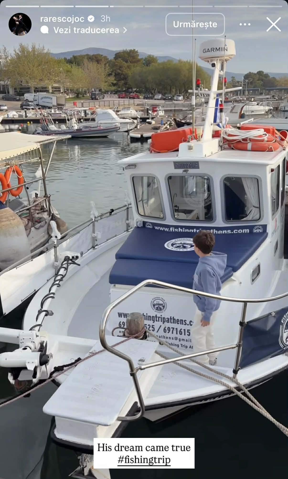 Rareș Cojoc i-a împlinit visul fiului său. Unde au mers cei doi