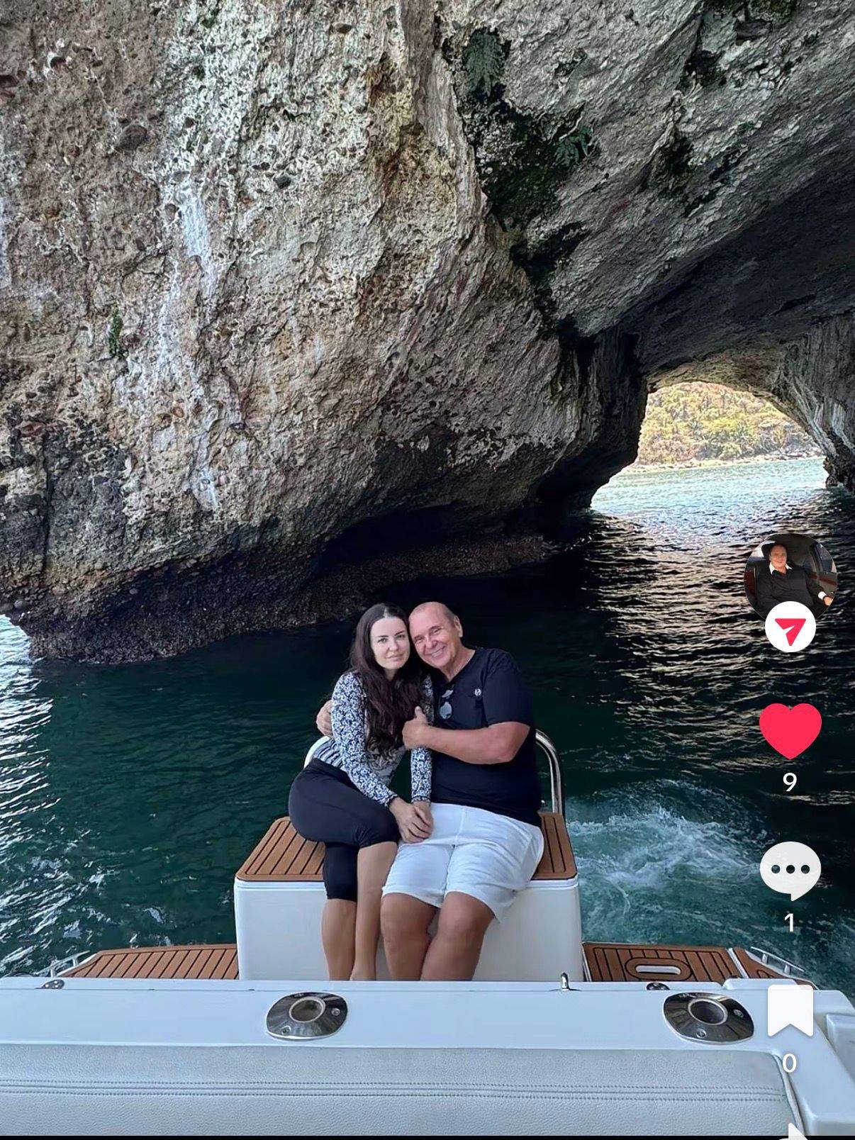 Nick Radoi si Madalina Apostol, imbratisati