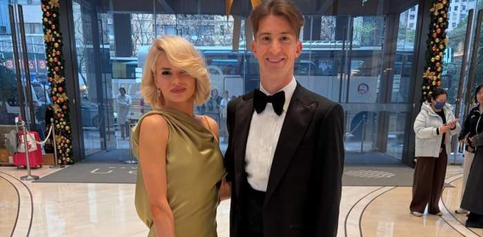 Rareș Cojoc, alături de partenera lui de dans