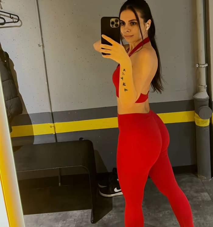 Maria Georgiana, la sala de fitness