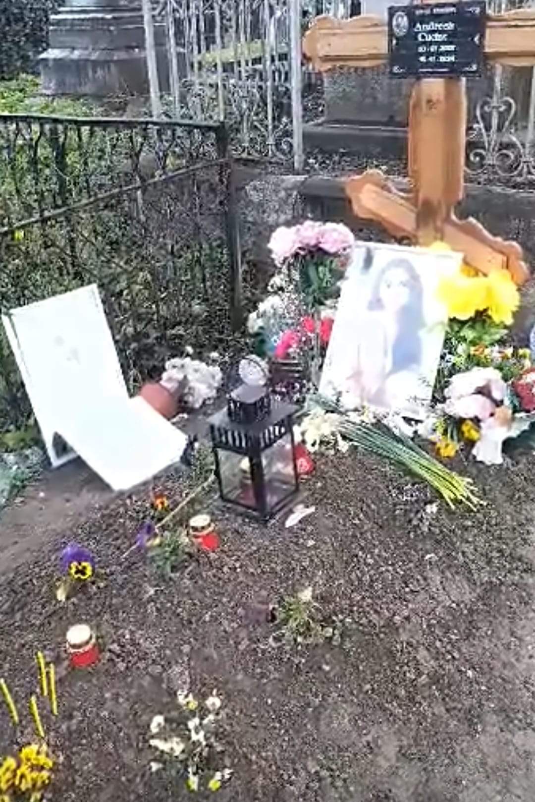 mormântul Andreei Cuciuc