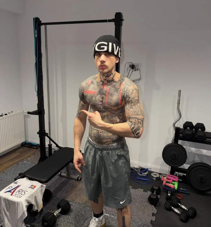 MGK666, în sala de sport