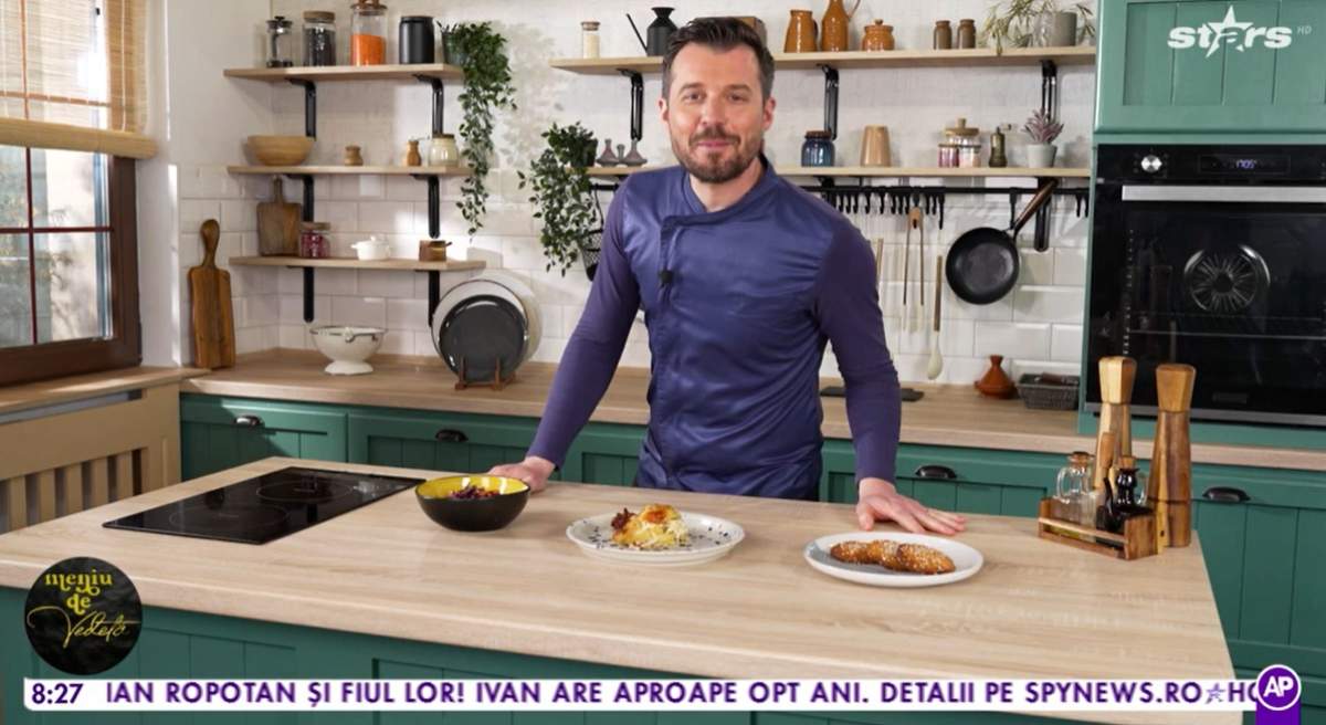 Cartofi carbonara după rețeta lui Chef Horia Manea de la Meniu de vedetă. Pașii pentru un preparat delicios