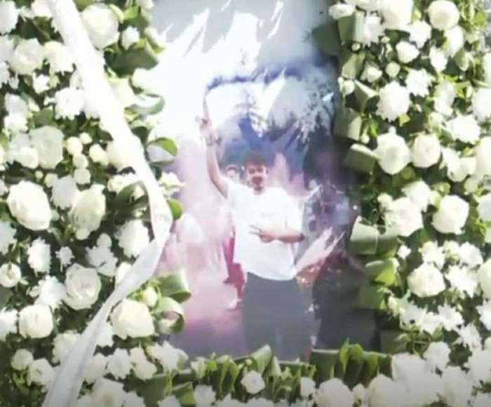 Imaginile durerii! David, tânărul de 20 de ani care a murit în accidentul din Snagov, de Paște, este înmormântat astăzi