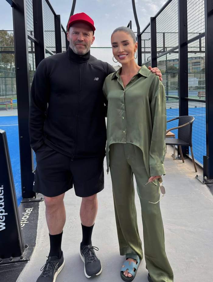 Adelina Pestrițu și Jason Statham