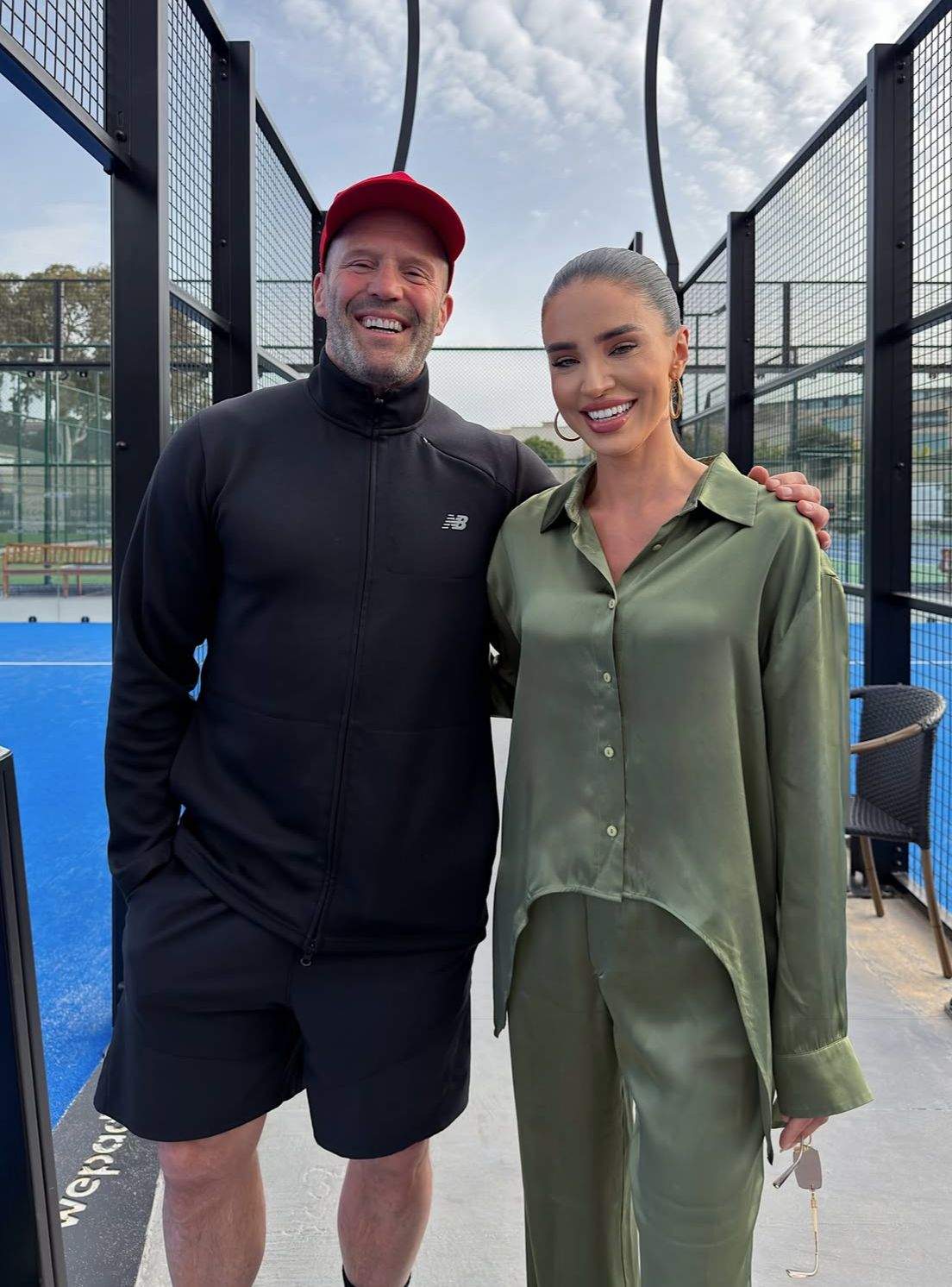 Adelina Pestrițu și Jason Statham
