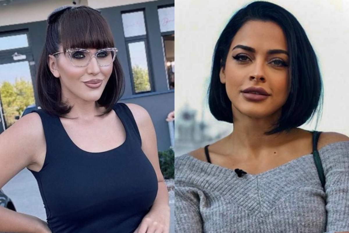 colaj din doua poze cu dana roba si ema oprisan