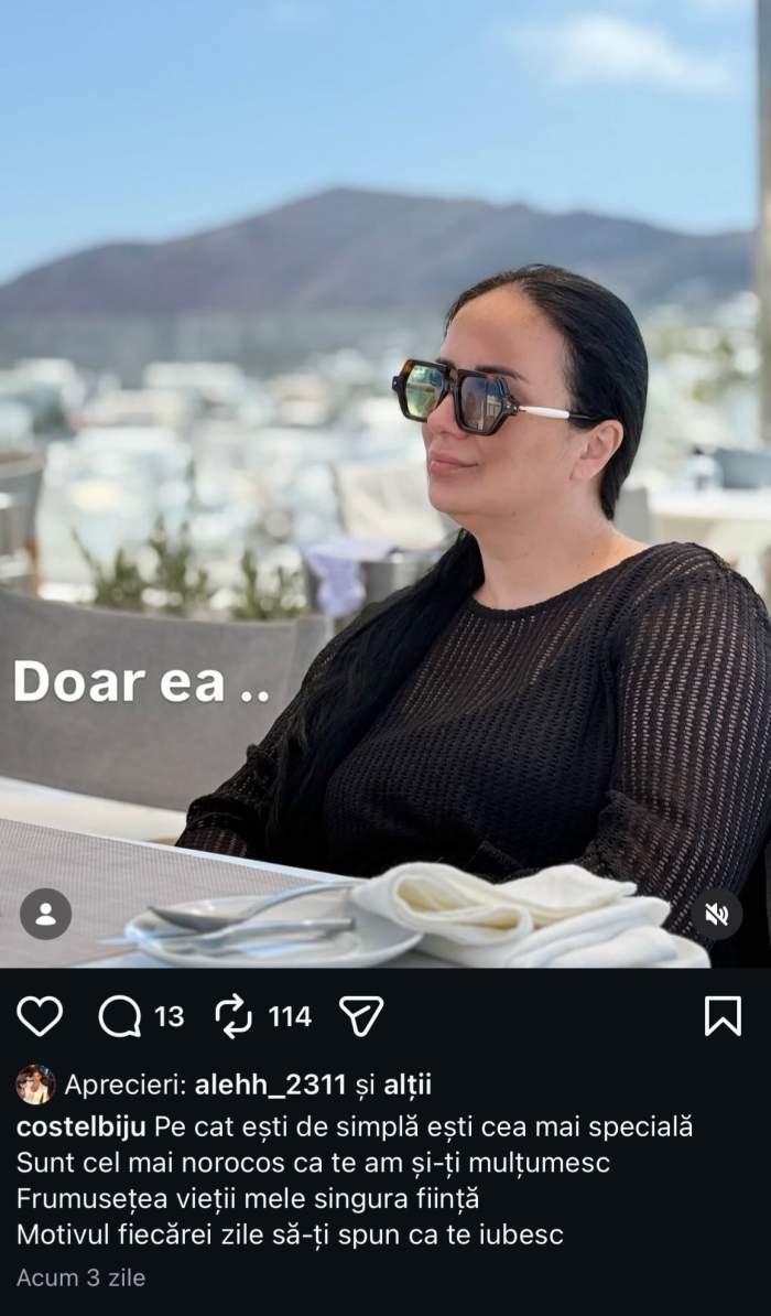 Andreea Biju, în vacanță