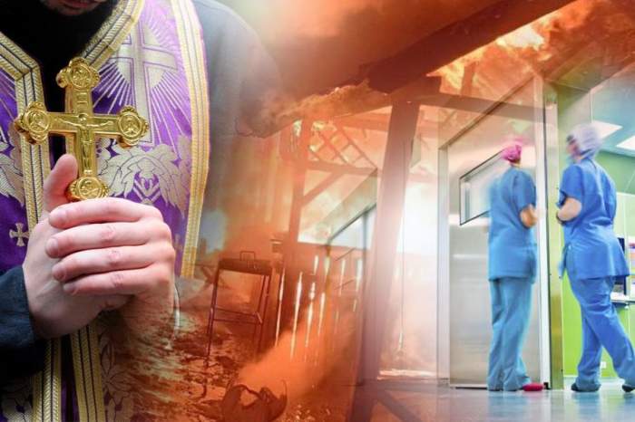 Tragedie fără margini în Onești! Un preot a murit carbonizat, iar soția lui a ajuns la spital