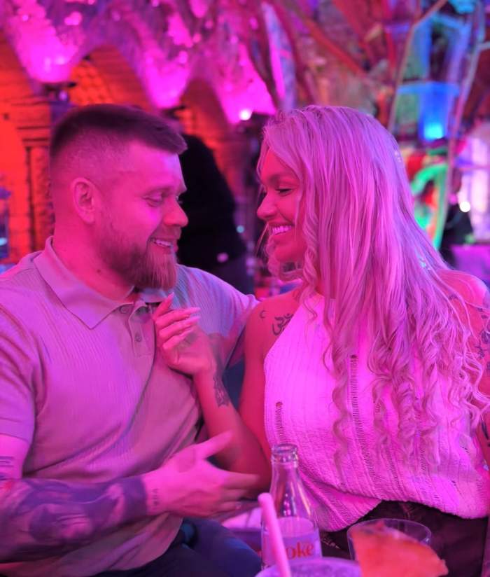 Ella Vișan și iubitul, în ipostaze tandre