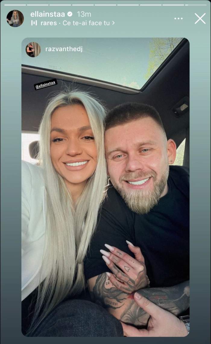 Selfie cu Ella Vișan și Răzvan Kovacs