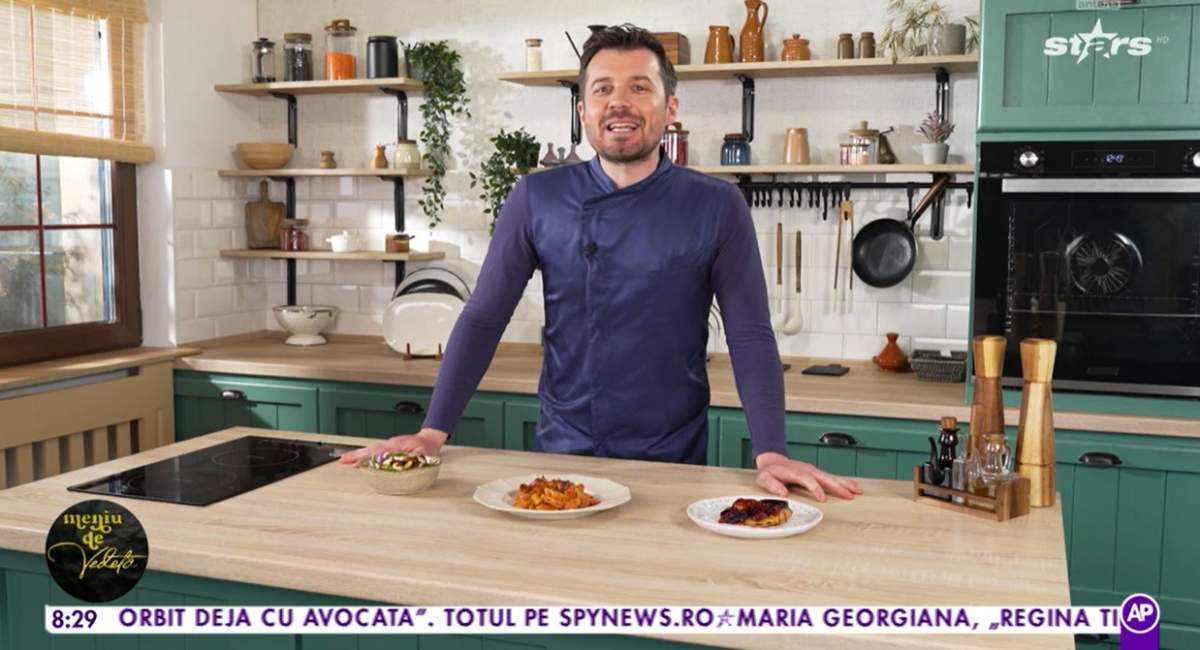 Paste gratinate cu pui și sos de roșii după rețeta lui chef Horia Manea de la Meniu de vedetă