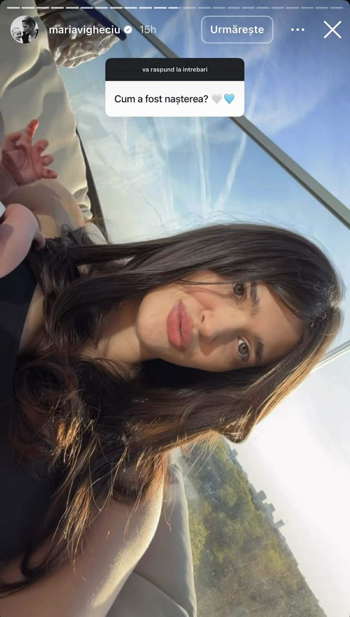 Nașterea traumatizantă a Mariei Vigheciu. Ce a povestit influencerița despre experiența care a marcat-o profund