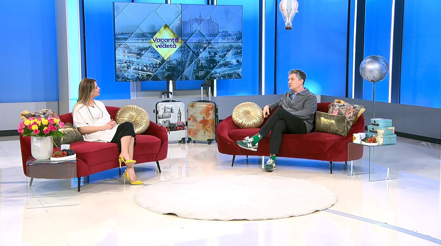 Escapade de poveste şi destinaţii de vis alături de Mihai Călin, Bella Santiago şi Nicu, sâmbătă, la „Vacanța de vedetă”
