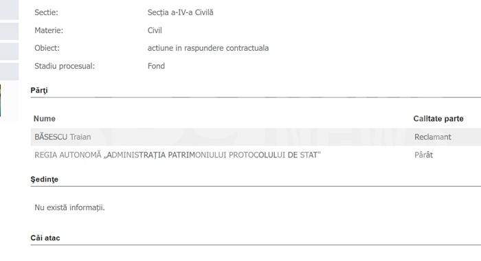 EXCLUSIV | Decizie de ultimă oră, în dosarul lui Traian Băsescu | Verdictul vizează sesizarea CCR