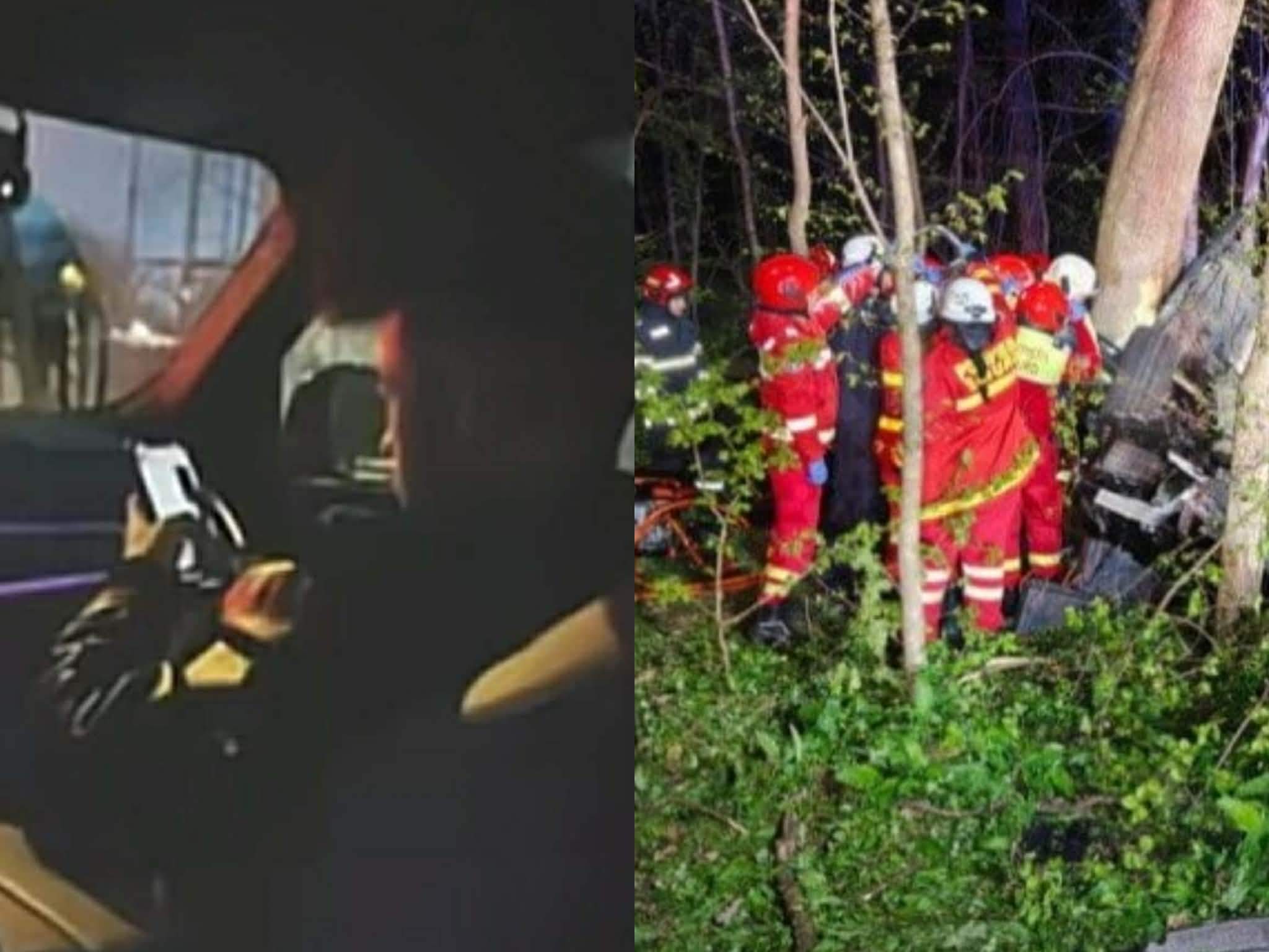 accidentul în pădurea Snagov