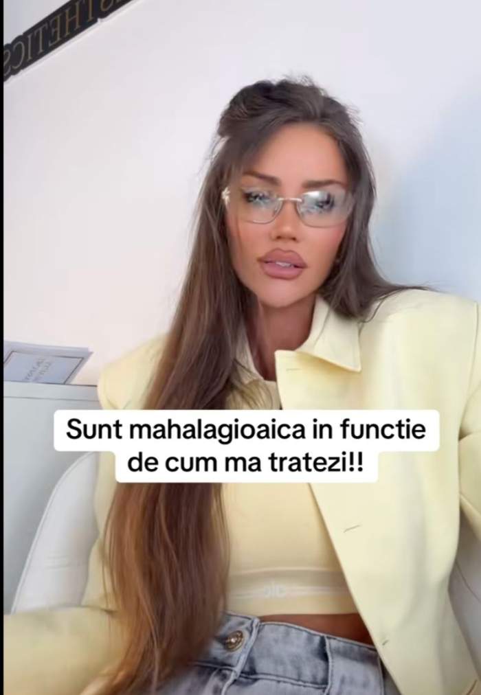 Bianca Drăgușanu a filmat un videoclip pe TikTok