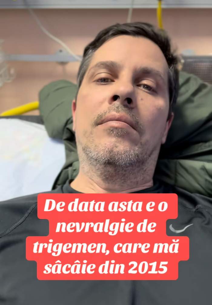 Lucian Viziru, la spital