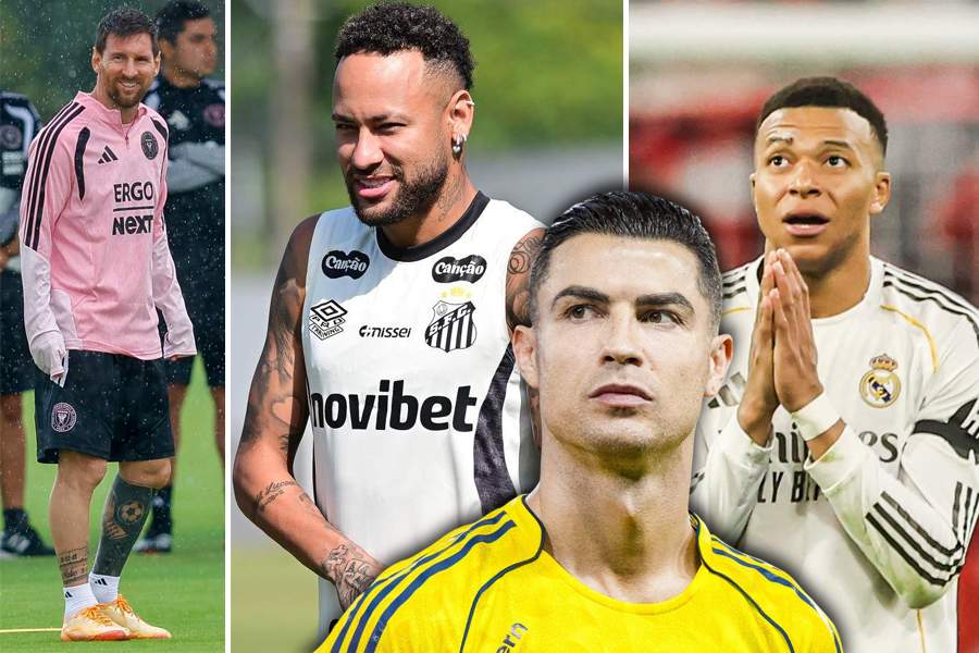 Fotbaliștii cu cele mai impresionante colecții de mașini. Ronaldo, Messi, Mbappe și Neymar conduc bolizi de milioane de euro