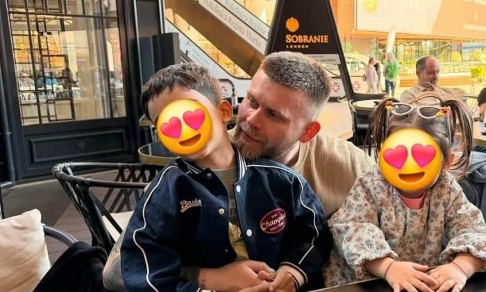 Răzvan Kovacs, fiul și fiica lui