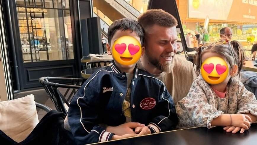 Răzvan Kovacs, fiul și fiica lui